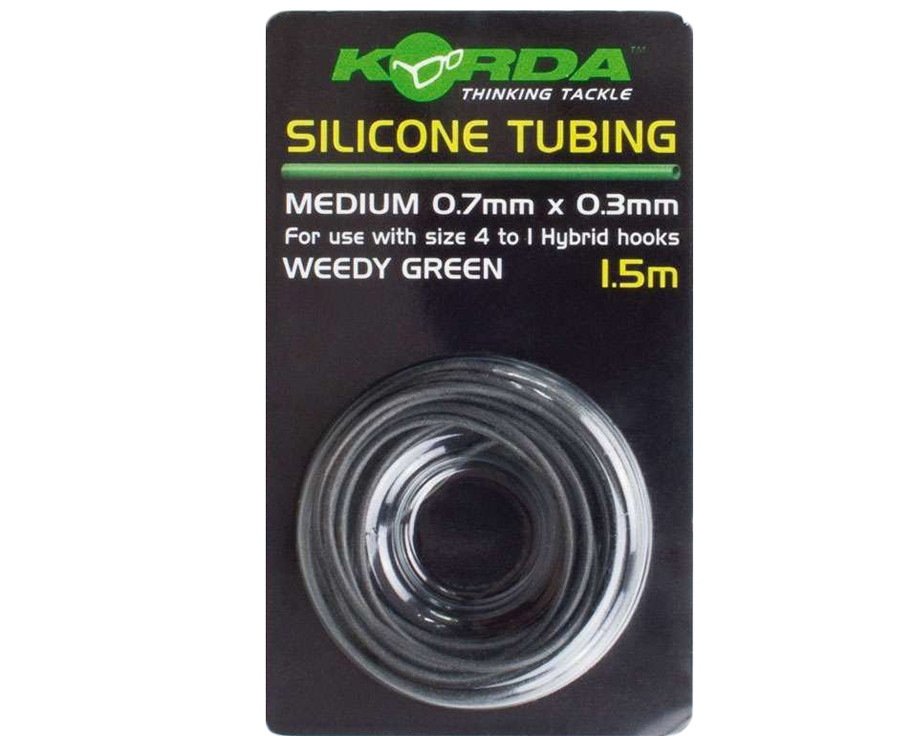 Силіконова трубка Korda Silicone Tube 0.5 мм Green