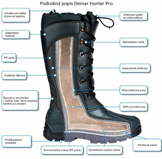 Чоботи зимові Demar Hunter Pro -50°С 47
