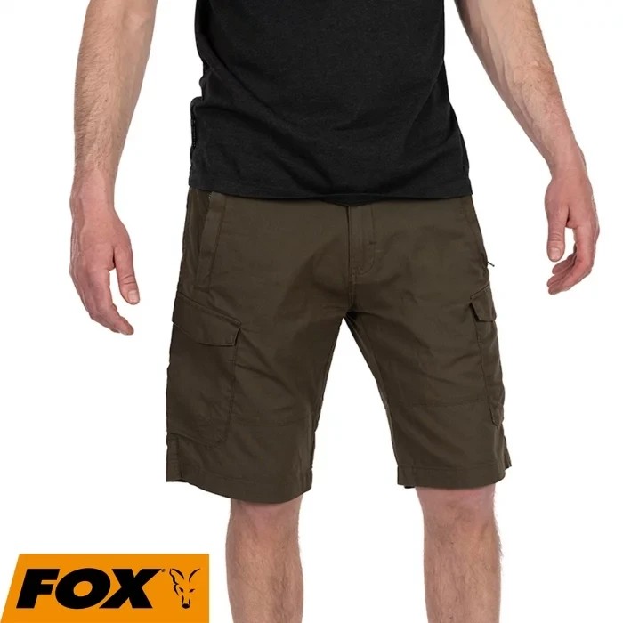Шорты  Fox Collection Lightweight Cargo shorts Green Marl Black Logo L