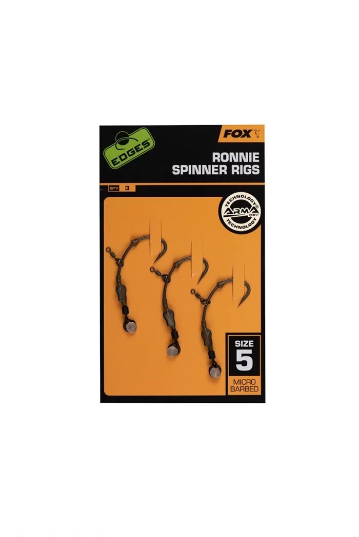 Готовая оснастка Fox Edges Ronnie Medium Curve Size 5	- 6
