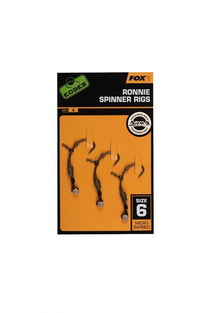 Готовая оснастка Fox Edges Ronnie Medium Curve Size 5	- 6