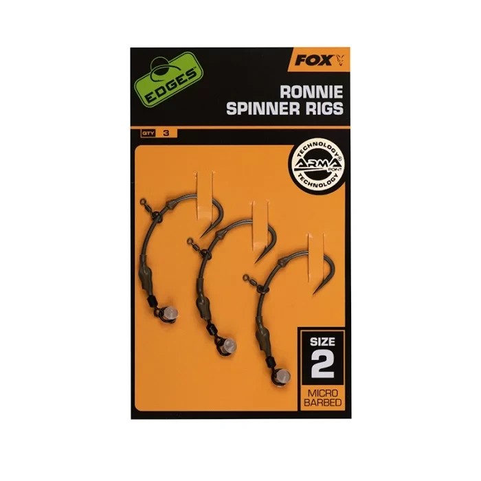 Готова оснастка Fox Edges Ronnie Medium Curve Size 5	- 6 6
