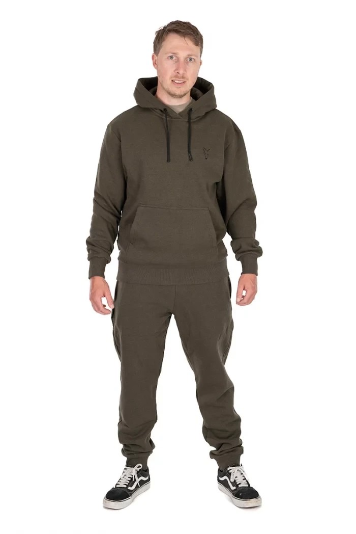 Толстовка Fox Collection Hoody Green Black XXXL