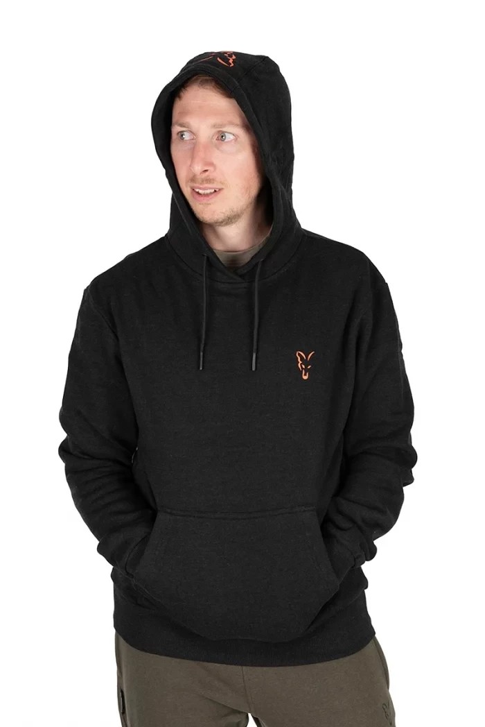 Толстовка Fox Collection Hoody Black Orange XXL