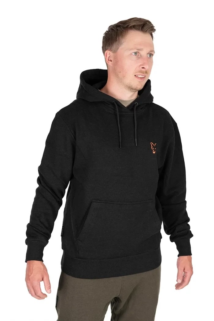 Толстовка Fox Collection Hoody Black Orange XXXL