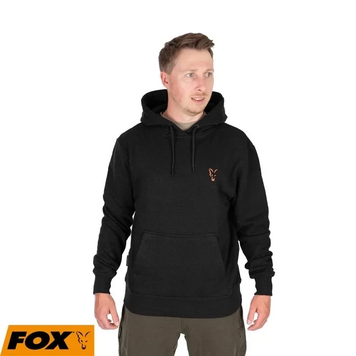 Толстовка Fox Collection Hoody Black Orange XXXL