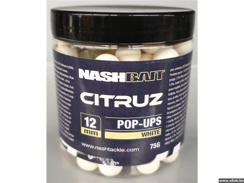 Поп-ап Nash Citruz Airball Pop Ups White 12mm 75g