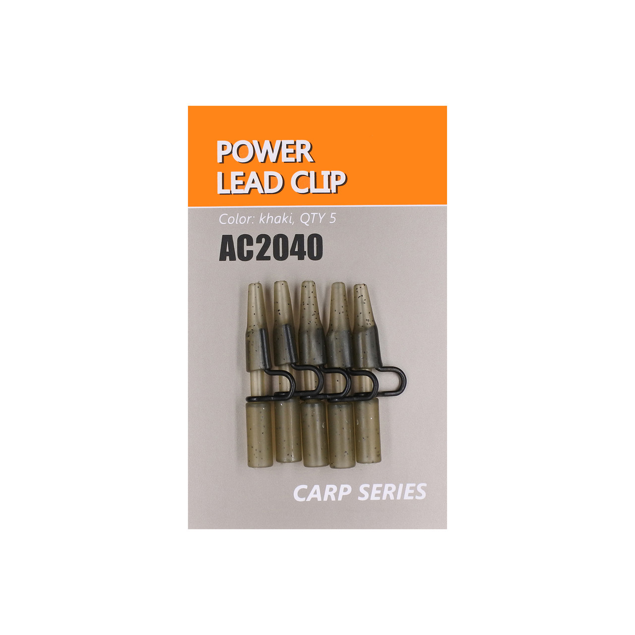 Кліпса безпечна посилена Orange Power lead clip  AC2040