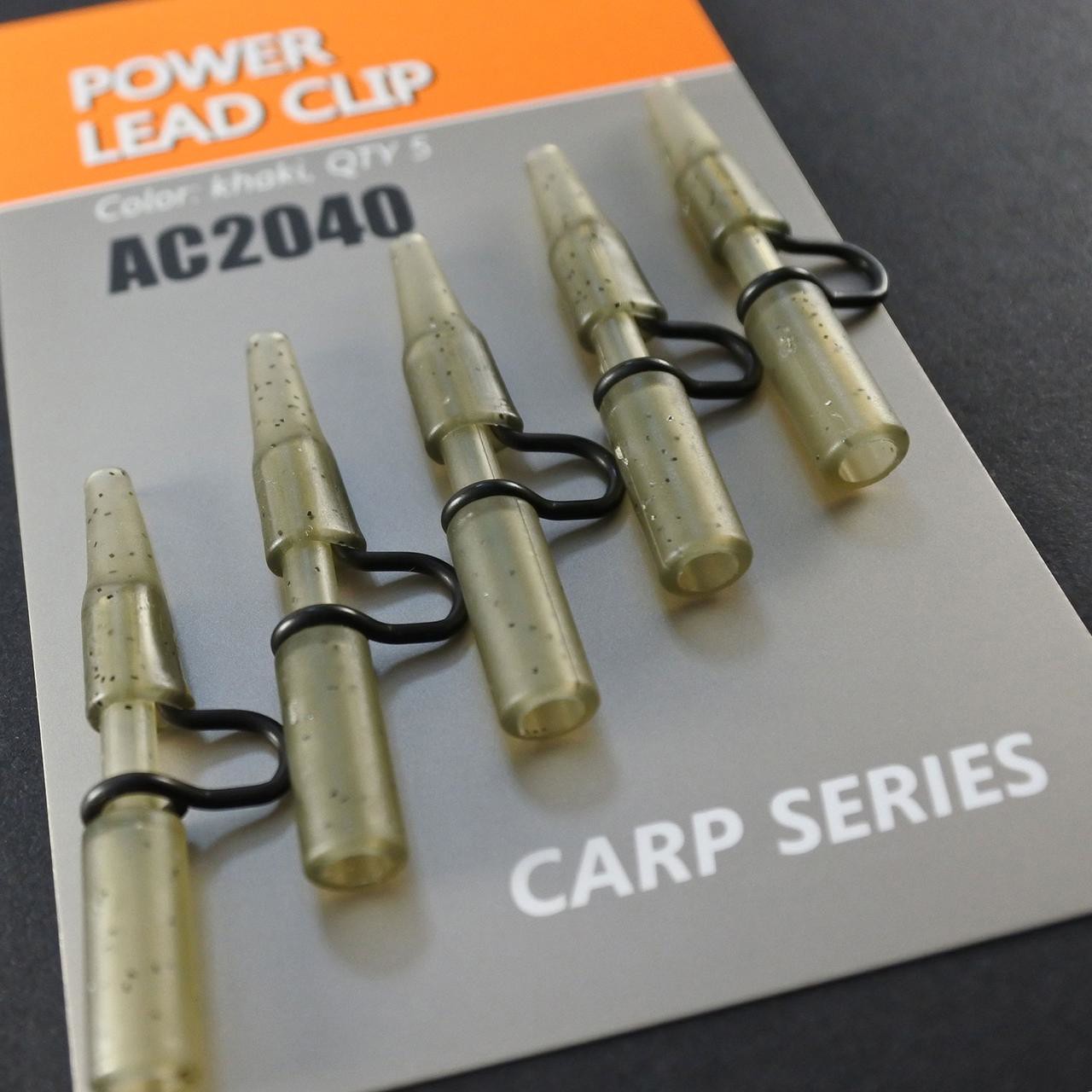 Кліпса безпечна посилена Orange Power lead clip  AC2040