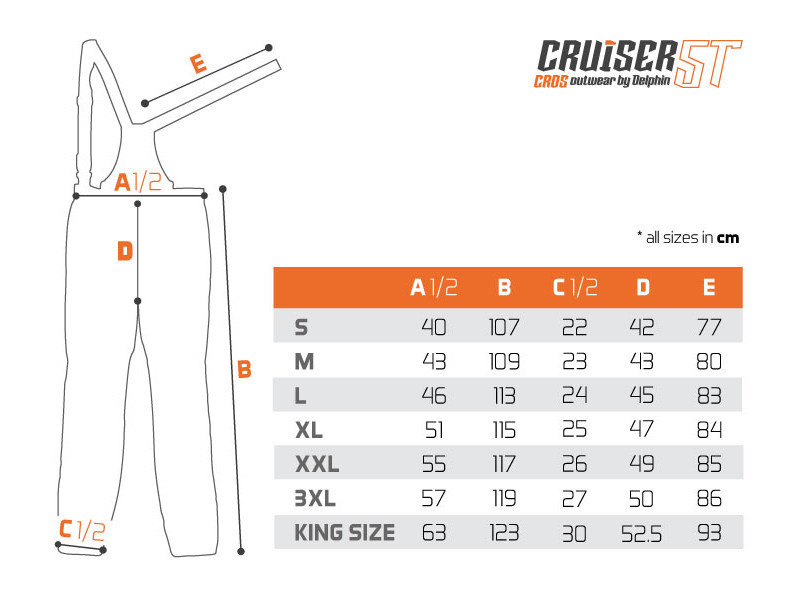 Демосезонний костюм Delphin CruiserCROS 5T XXL