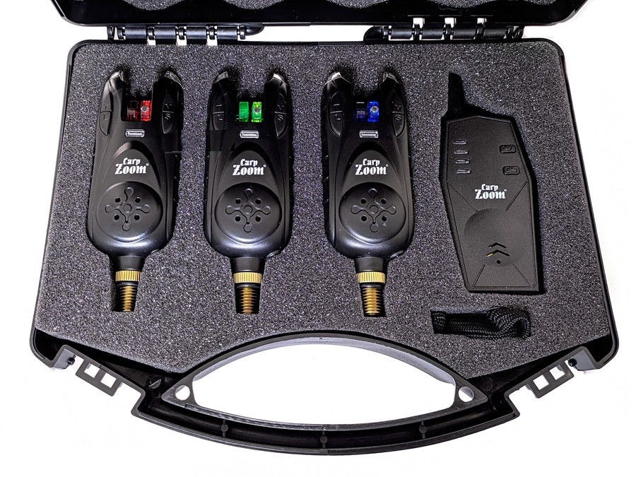 Набір сигналізаторів Carp Zoom Express K-280 bite alarm set, 3+1