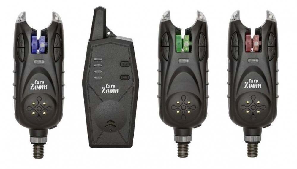 Набір сигналізаторів Carp Zoom Express K-280 bite alarm set, 4+1