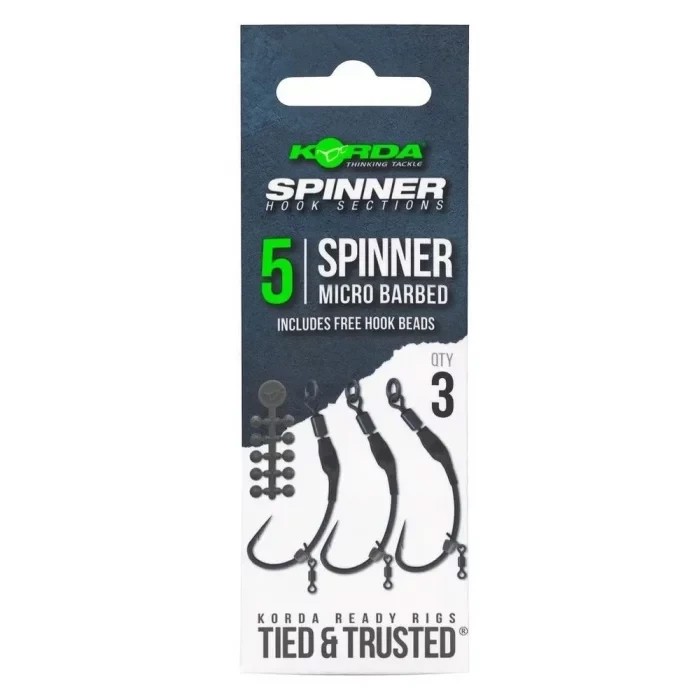 Готовые поводки Korda Spinner Hook Sections Spinner