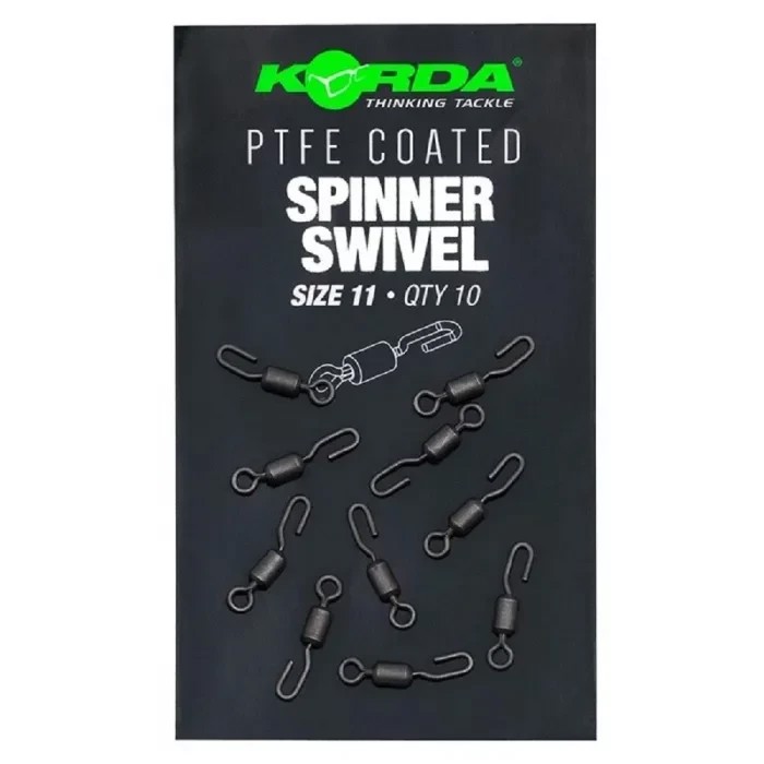 Вертлюг швидкознімний Korda PTFE Spinner Swivel