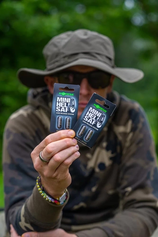 Кліпса для грузила Korda Mini Heli Safe Brown