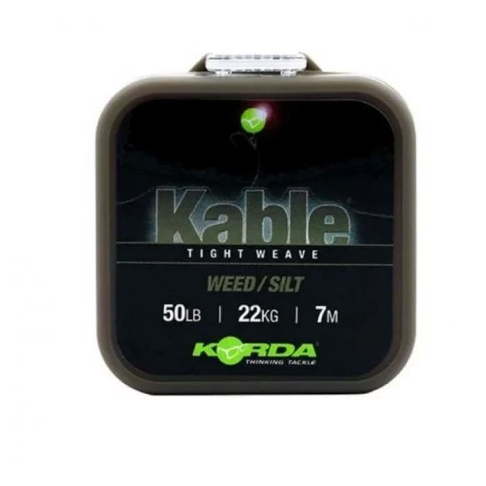 Лідкор Korda Kable Tight Weave Leadcore 50Lb/22kg