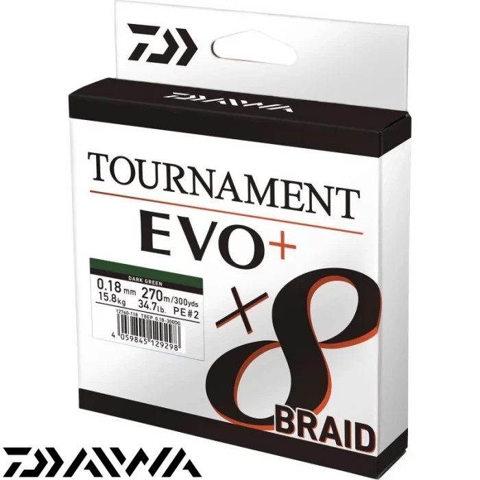 Шок лидер Daiwa Tournament 8 Br.Evo+ 135m