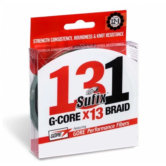 Шок лідер Sufix 131 G-Core X13 Braid 0,285mm150m