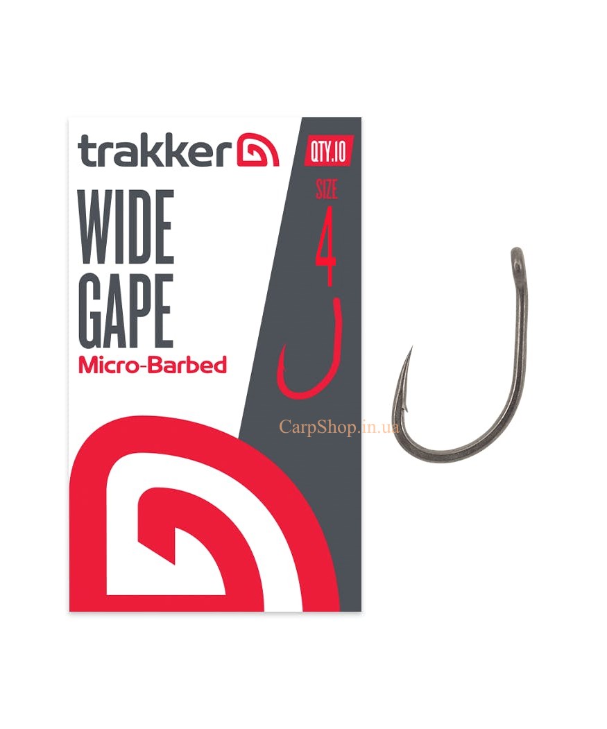Гачки Trakker Wide Gape Carp Hooks 4