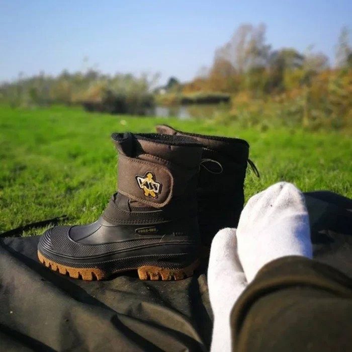 Черевики Vass Fleece Lined Boot with Strap Black/Green