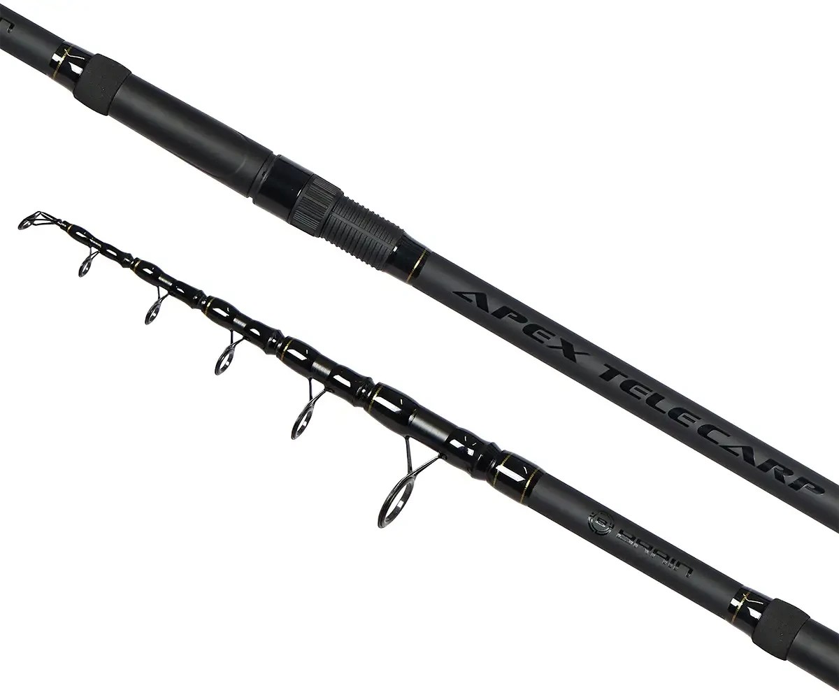 Вудлище коропове Brain Apex Tele Carp Black 3.60m 3.5lbs