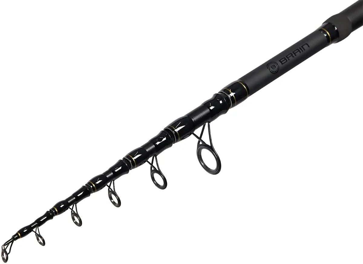 Вудлище коропове Brain Apex Tele Carp Black 3.60m 3.5lbs