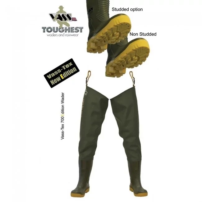 Чоботи заброди Vass E Nova 700 Series Thigh Wader