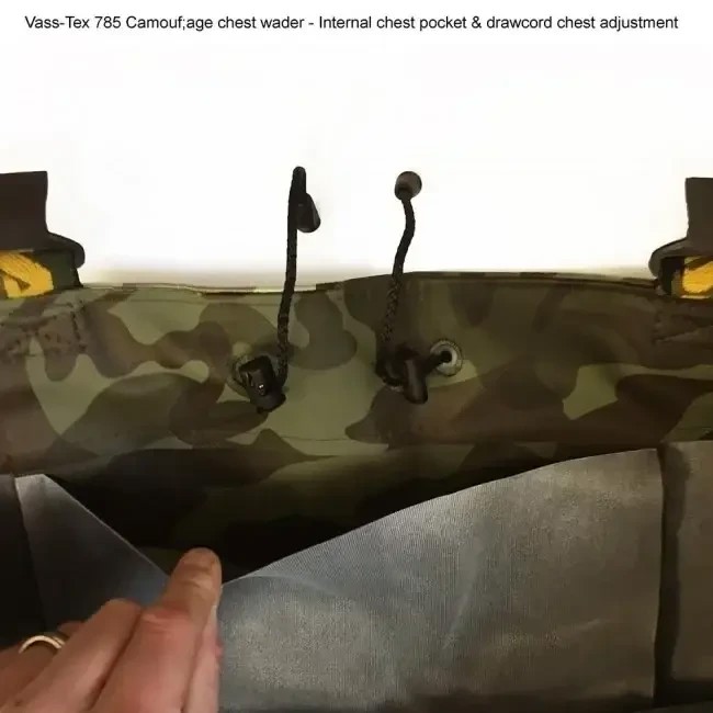 Вейдерси Vass E 785 Series Camo Chest Wader 42