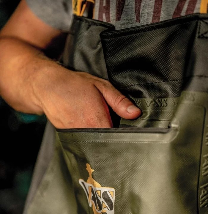 Вейдерси Vass Hybrid 700 Khaki / Black Chest Wader