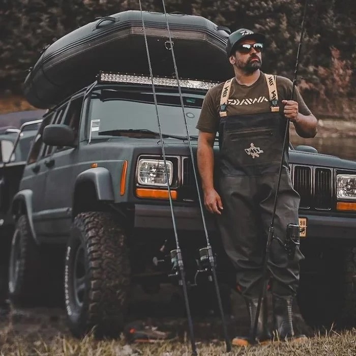 Вейдерси Vass Hybrid 700 Khaki / Black Chest Wader 47