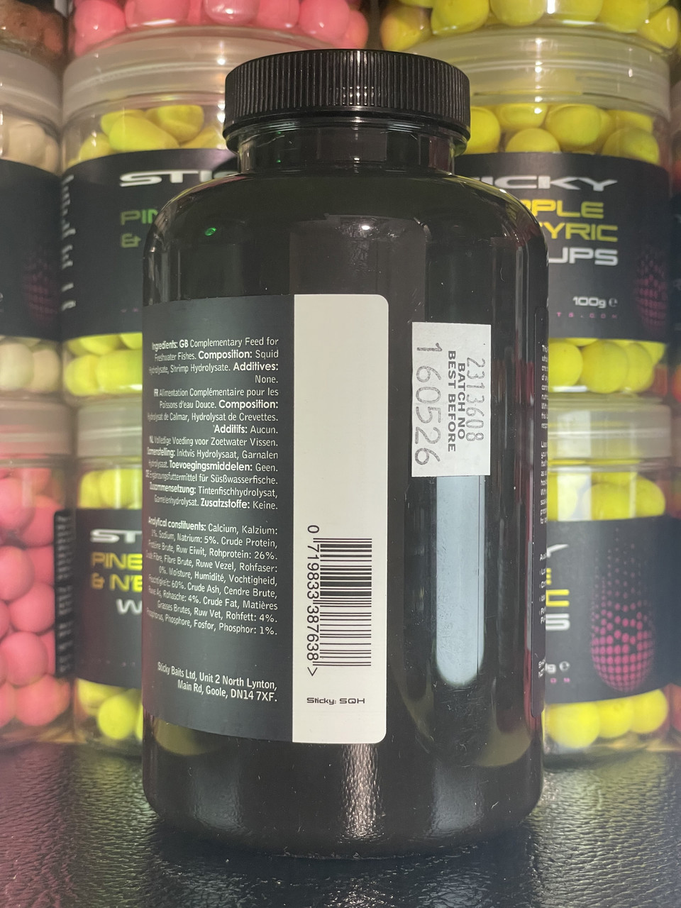 Ліквид Sticky Baits Pure Squid Hydro 500ml