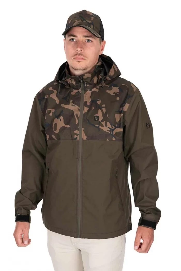 Куртка водонепроникна Fox Camo/Khaki RS 10K Jacket L