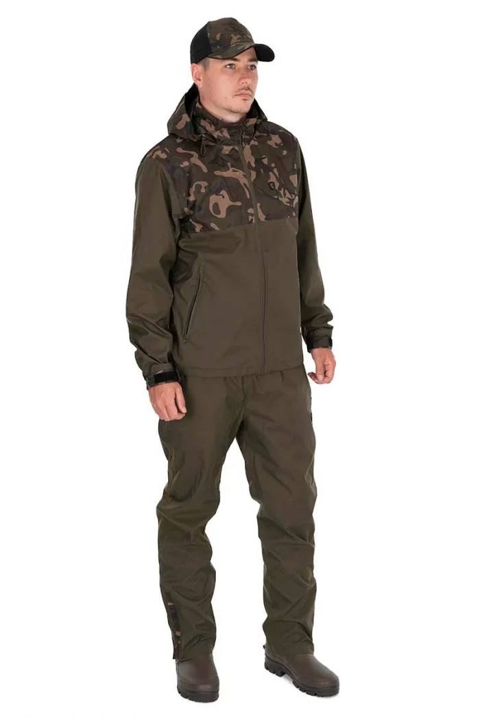 Куртка водонепроникна Fox Camo/Khaki RS 10K Jacket L