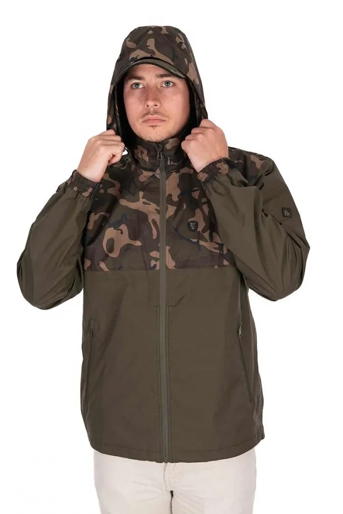Куртка водонепроникна Fox Camo/Khaki RS 10K Jacket XL