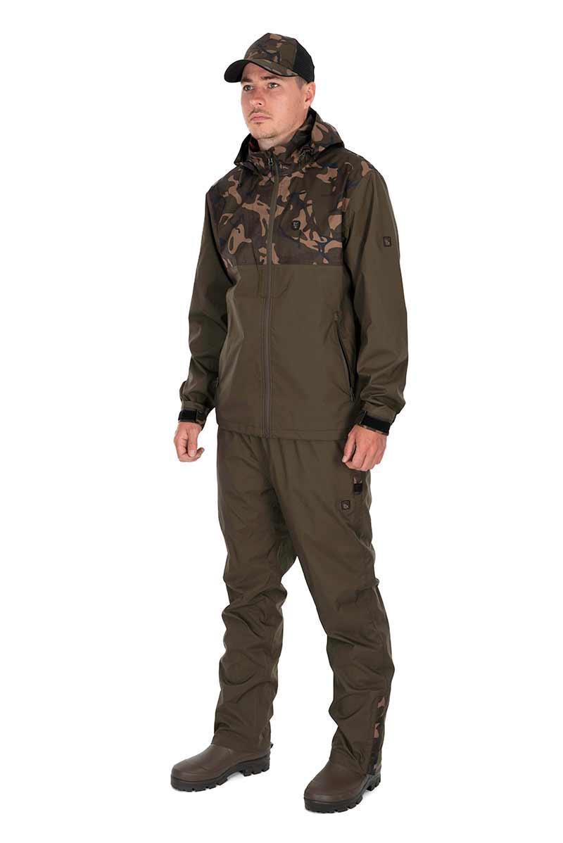 Штани водонепроникні Fox Camo/Khaki RS 10K Trouser
