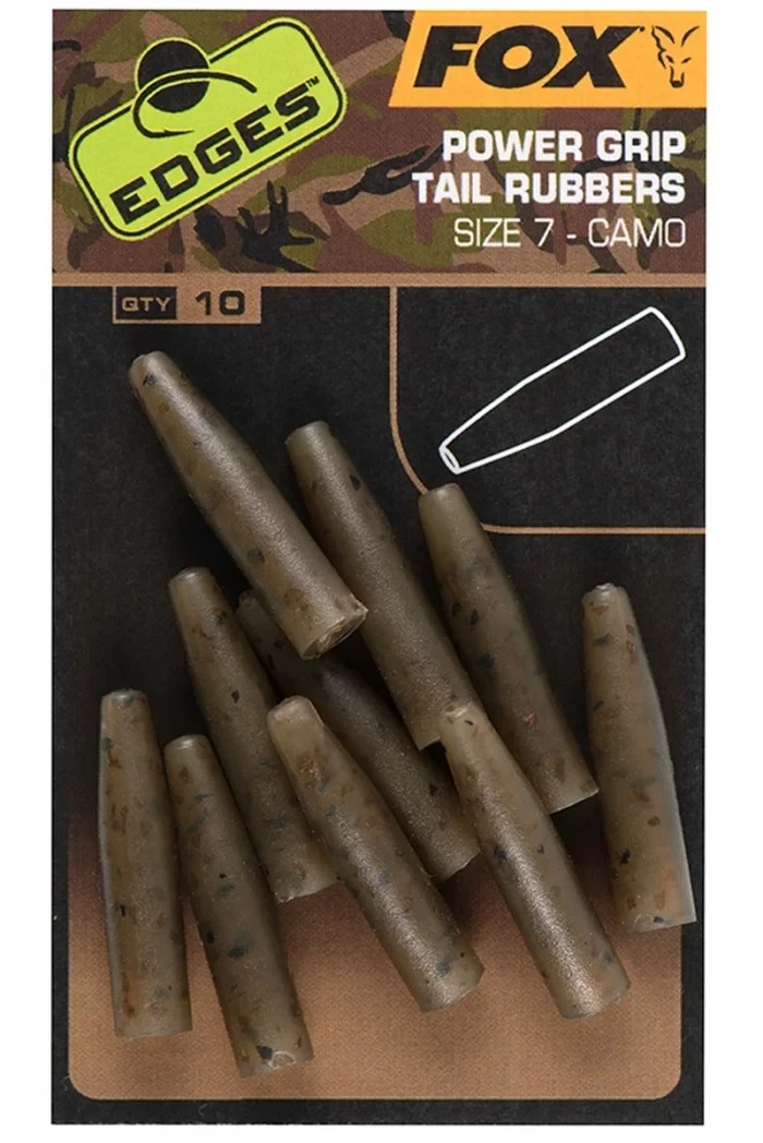 Пильовик безпечної кліпси Fox Edges Camo Powergrip tail rubbers