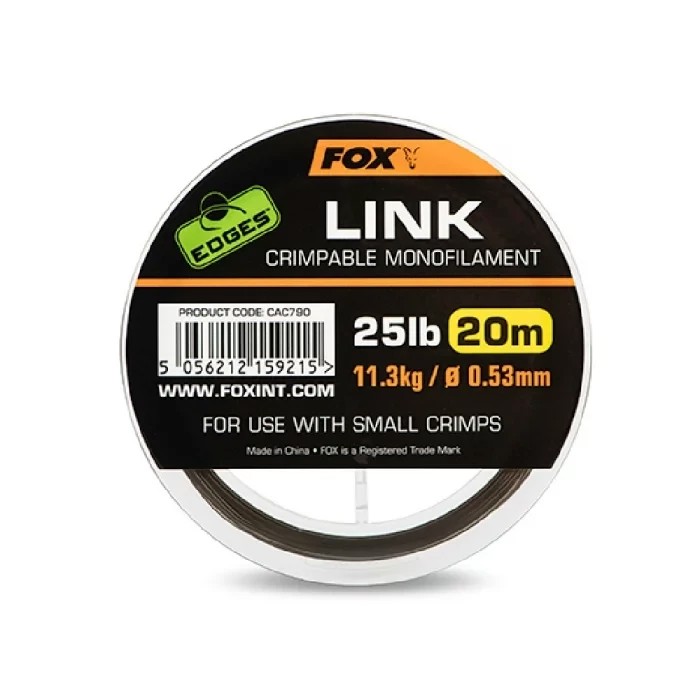 Поводочний матеріал моно Fox Edges Link Trans Khaki Mono