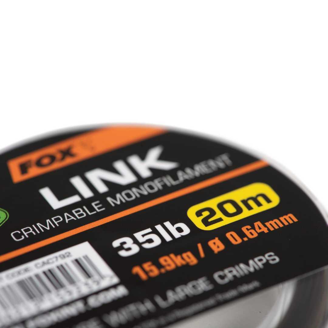 Поводочний матеріал моно Fox Edges Link Trans Khaki Mono