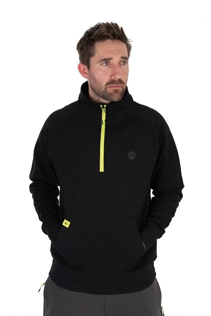Худі Matrix Black Edition Zip Sweater Black / Lime XL