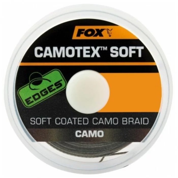 Повідковий матеріал в оплетці Fox Edges Camotex Soft 35LB 20м