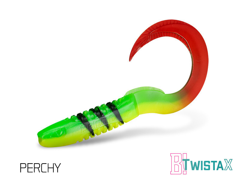 Твістер Lure Delphin TwistaX Eeltail UVs <unk> 6 cm 5 pcs PERCHY