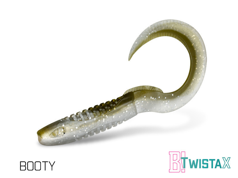 Твістер Lure Delphin TwistaX Eeltail UVs 6cm 5 pcs BOOTY