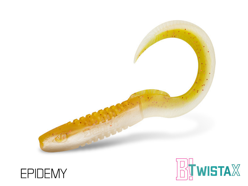 Твистер Lure Delphin TwistaX Eeltail UVs | 6cm  5pcs EPIDEMY
