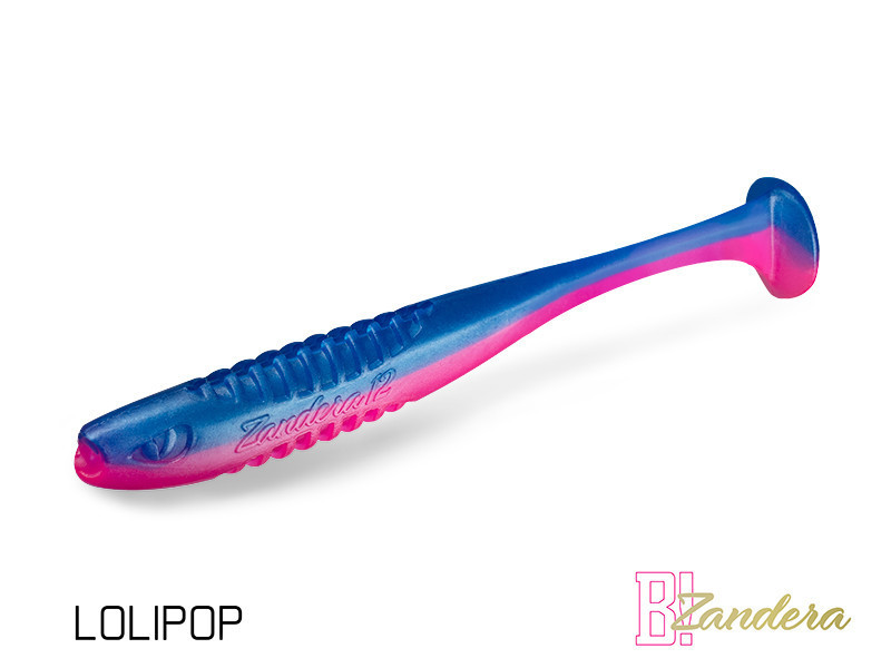 Силиконова приманка Lure Delphin ZANDERA UVs | 10cm LOLIPOP