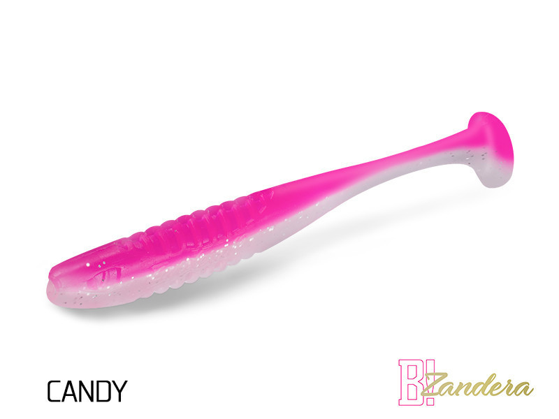 Силиконова приманка Lure Delphin ZANDERA UVs | 10cm CANDY