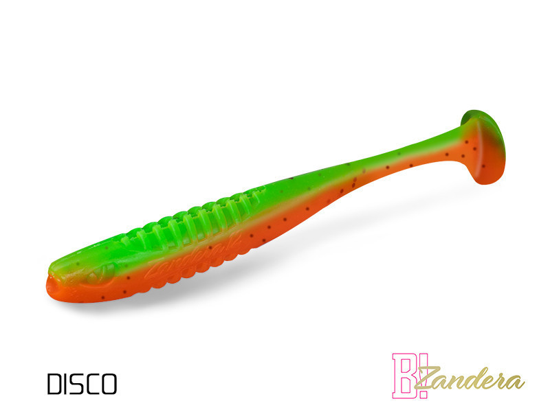 Силиконова приманка Lure Delphin ZANDERA UVs | 10cm DISCO