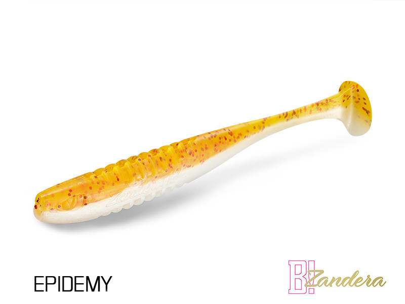 Силиконова приманка Lure Delphin ZANDERA UVs | 10cm EPIDEMY