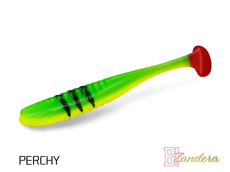Силіконова приманка Lure Delphin ZANDERA UVs <unk> 10cm PERCHY