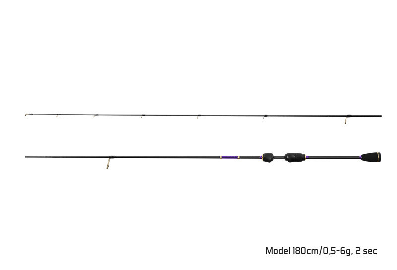 Вудилище спінінгоге Delphin WILD TROUT  2 parts 228cm 1-10g