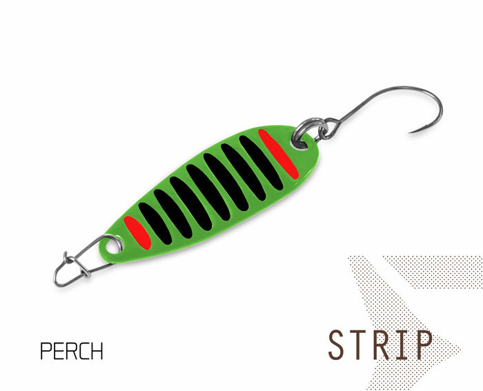 Форелева блешня Spoon Delphin STRIP 2g PERCH